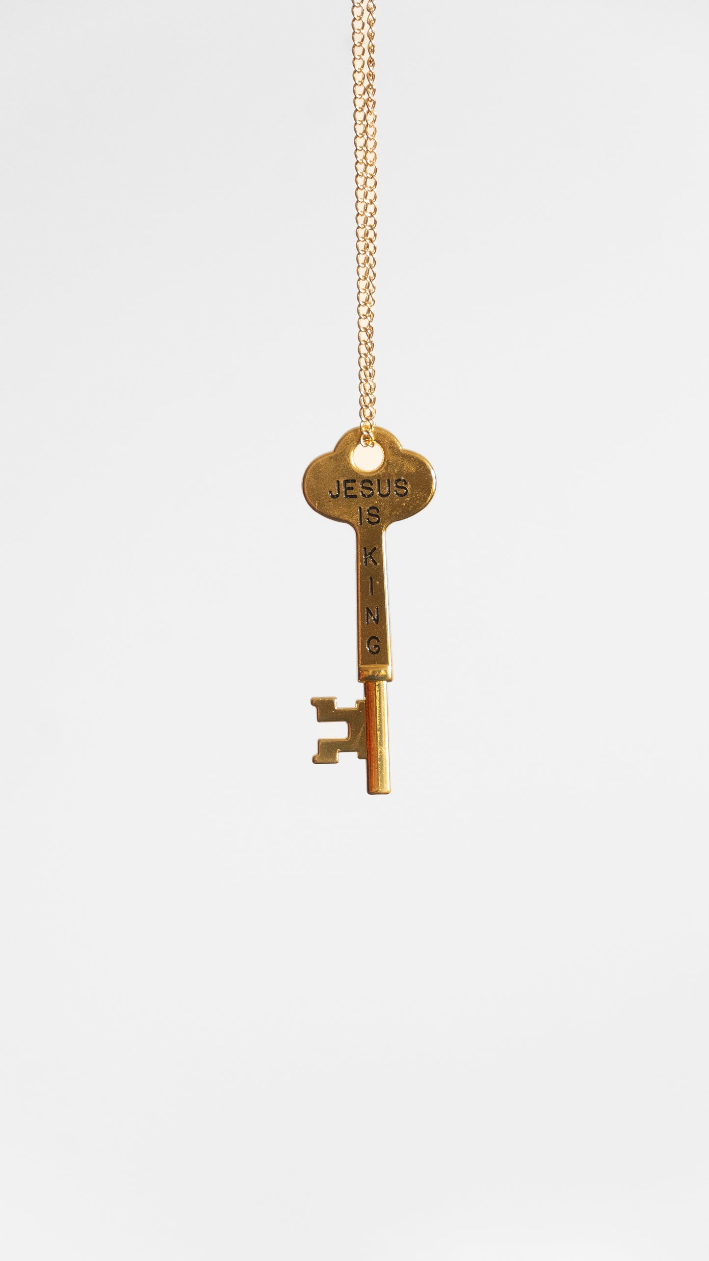 Jesus Is King – Key Necklace