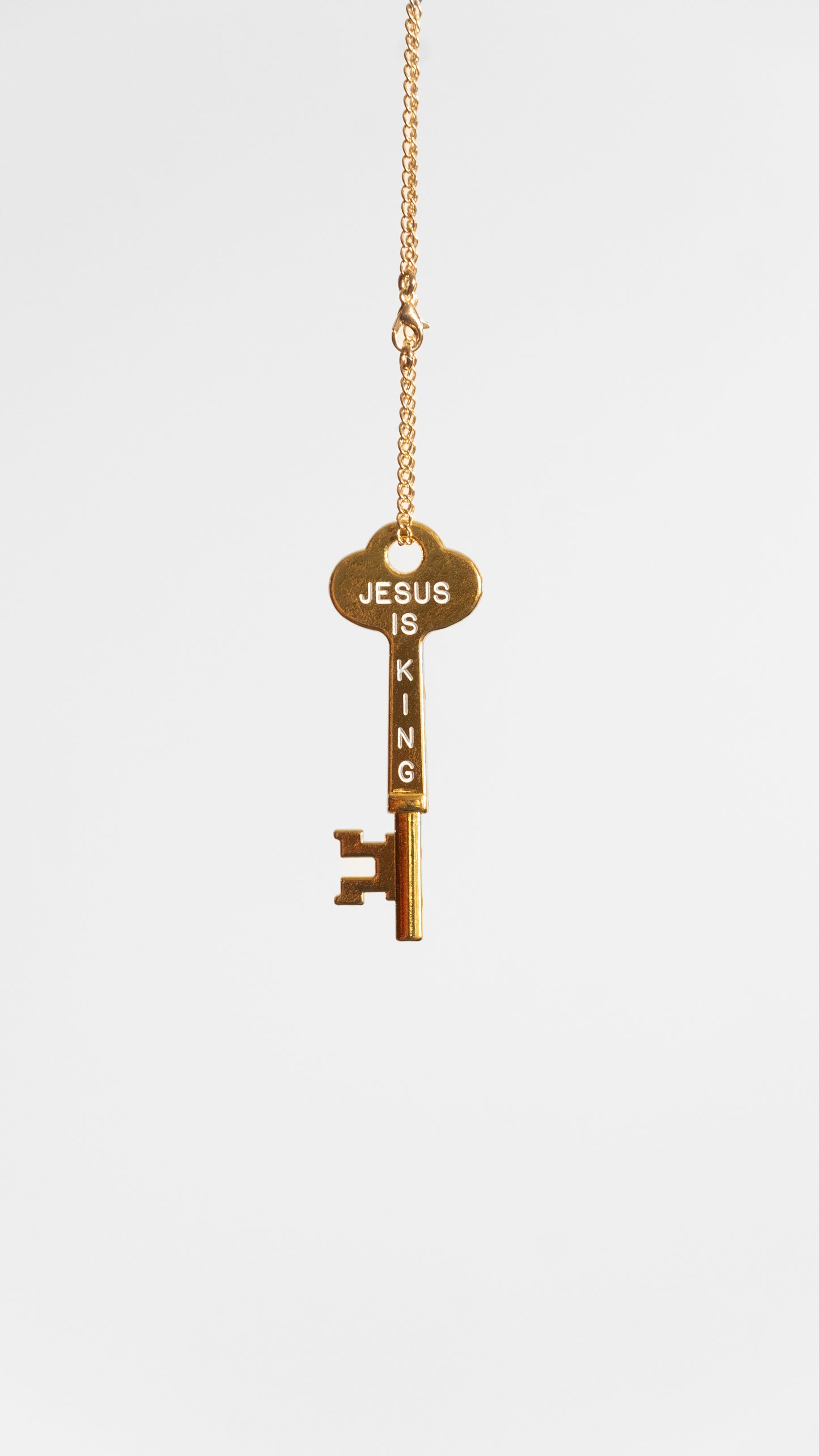 Jesus Is King – Key Necklace